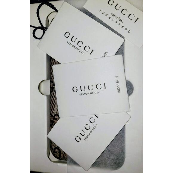 Gucci Ophidia GG Unisex-Adult iPhone X/XS Case 587672-617664 & GUCCI BOX Nwt's - Picture 1 of 6
